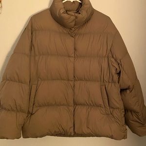 Uniqlo down winter coat for women